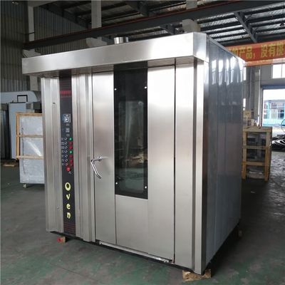 1300 kg Kapazität -3N380V 32 Schalen Dieselöl Drehöfen für das Backen von Lebensmitteln in Shanghai
