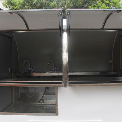 1500 Watt elektrischer Lastwagen Mobilfutterwagen mit Dachdesign und Fahrfunktion
