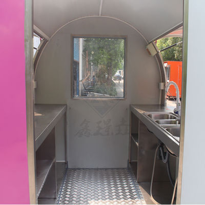Sancks Straßenverkaufsautomaten Kochöl Alugo Food Truck Fahren Kochen Mobilkarren