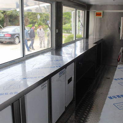 Wasserbasierter Straßenradkonvektionsofen für Restaurant- und Einzelhandelsbacken auf Lebensmittelfahrzeugen