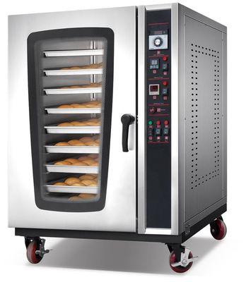 8 Decks Elektro-Konvektionsbackofen für Fachkräfte der Lebensmittelindustrie