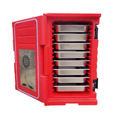 15 kg Plastik-Pizza-Elektrische Lebensmittelpfanne Transportbox Isolierte Lebensmittellieferbox