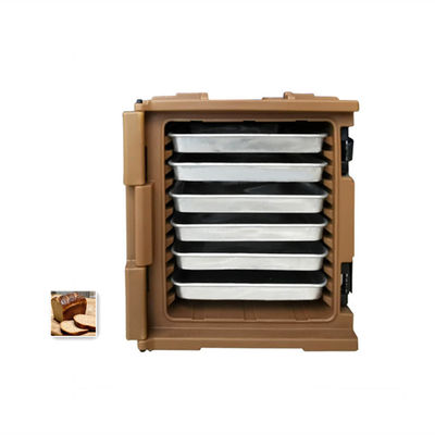 Kunststoff-Bäckerei Brot Pizza Backplatten Träger Transportbox Isolierte Lebensmittellieferbox