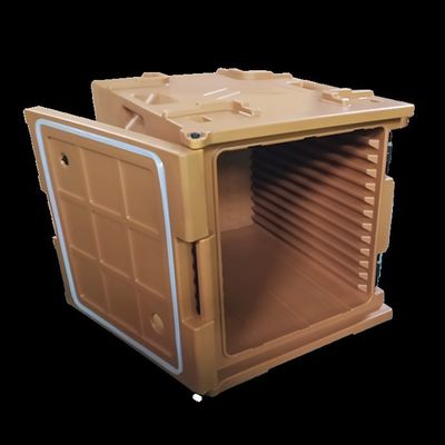 Kunststoff-Bäckerei Brot Pizza Backplatten Träger Transportbox Isolierte Lebensmittellieferbox