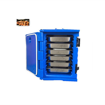 Graue Pizza Gastronorm Container Transportbox isolierte Lebensmittellieferbox