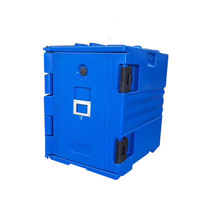 Graue Pizza Gastronorm Container Transportbox isolierte Lebensmittellieferbox