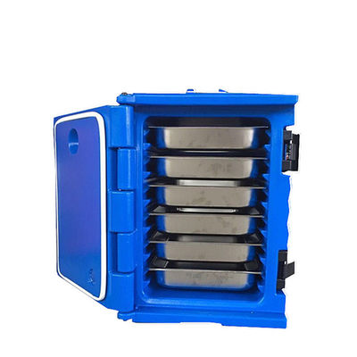 Graue Pizza Gastronorm Container Transportbox isolierte Lebensmittellieferbox