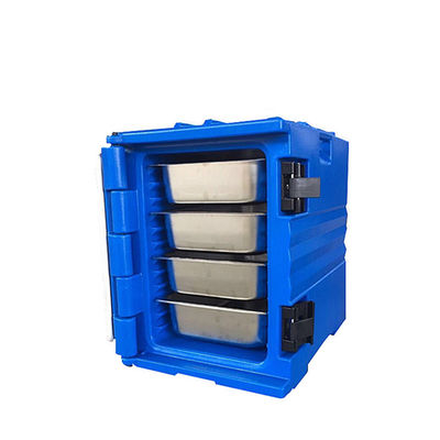 Graue Pizza Gastronorm Container Transportbox isolierte Lebensmittellieferbox