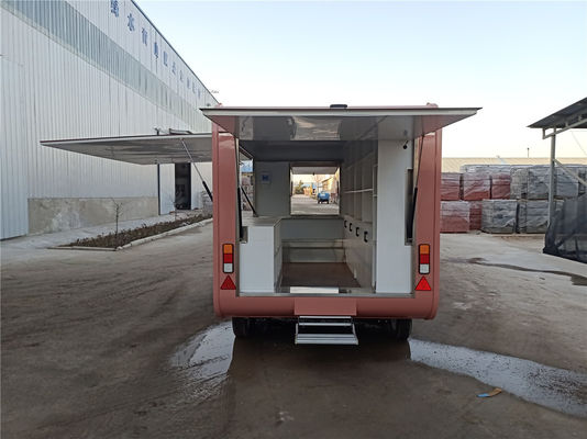 Lange Lebensdauer Einzelhandel Mobil-Lebensmittel-LKW Straßenkleidung Laden Trailer Pizza heiß