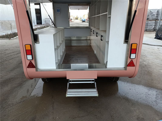 Lange Lebensdauer Einzelhandel Mobil-Lebensmittel-LKW Straßenkleidung Laden Trailer Pizza heiß