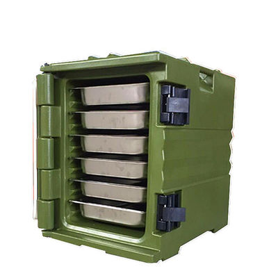 Warme Lebensmittelpfanne Transport Isolierte Lebensmittelbox mit individuellem Logo und Farbe