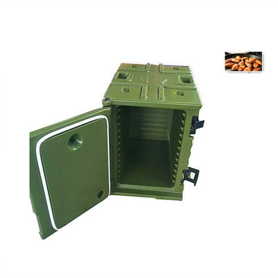 Kaffee Kirschkuchen Nudeln Früchte Salat Kunststoff Speisenpfanne Träger Isolierter Transportkarton