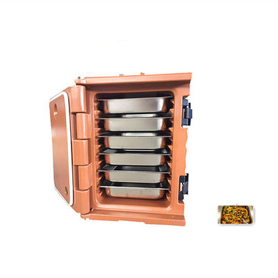 Graue isolierte Plastik-Lebensmittelbox für Nudeln