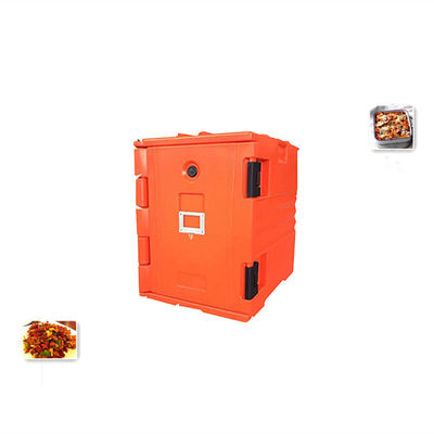 Graue isolierte Plastik-Lebensmittelbox für Nudeln