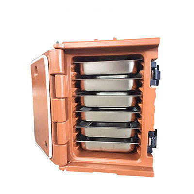 Warme Lebensmittelpfanne Träger Transportbox Isolierte Lebensmittel Lieferbox kundenspezifische Farbe Kunststoff