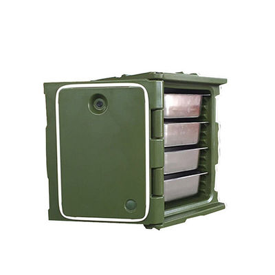 Kunststoffisolierte Lebensmittellieferbox für den Transport von 15 kg kommerziellen gebratenen Chips und Huhn