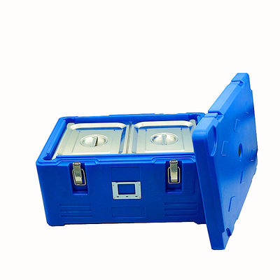 Isolierte Lebensmittelbox 30L Top-Loading Rotomolding angepasstes Logo für den Take-out-Service