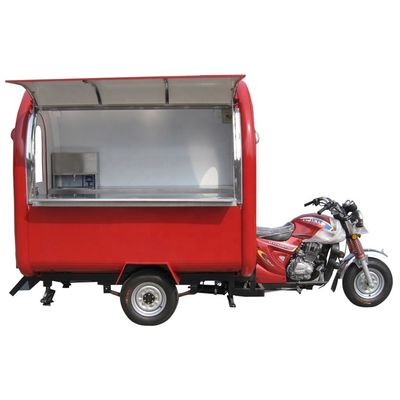 Mini-Food-Truck/Anhänger für Fastfood 220x160x235cm Video Technische Unterstützung nach dem Service