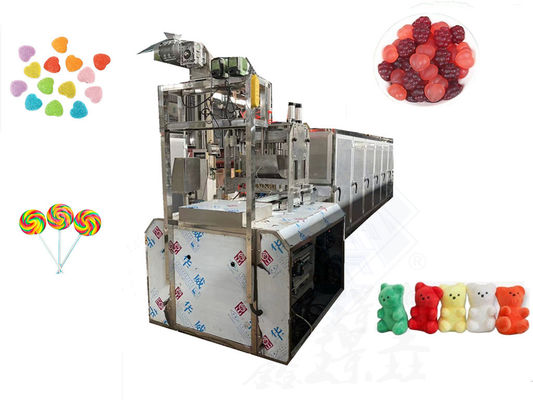 Einfache Installation Süßigkeiten Verarbeitung Maschine für Design Center gefüllt Gummy Candy Making