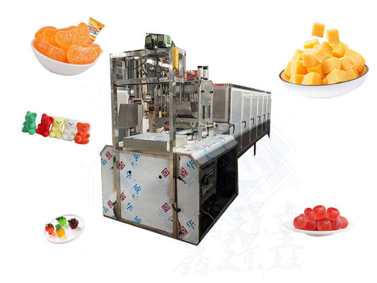 Einfache Installation Süßigkeiten Verarbeitung Maschine für Design Center gefüllt Gummy Candy Making