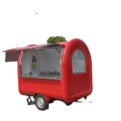 Good Design mobiler Lebensmittelwagen mit hohem Sicherheitsniveau und Aluminiumplatte in Shanghai