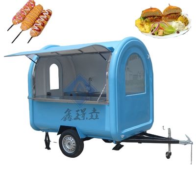 Good Design mobiler Lebensmittelwagen mit hohem Sicherheitsniveau und Aluminiumplatte in Shanghai