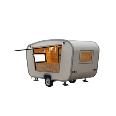 Good Design mobiler Lebensmittelwagen mit hohem Sicherheitsniveau und Aluminiumplatte in Shanghai