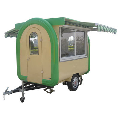 Good Design mobiler Lebensmittelwagen mit hohem Sicherheitsniveau und Aluminiumplatte in Shanghai