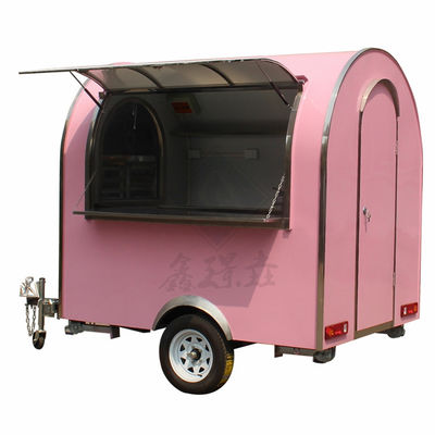 2300*1650*2300mm Verkaufssnack Funktion Mobilfutterwagen mit Pfannkuchen-Hot Dog Crepe