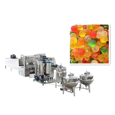 Produktion von Lollipop und Gummy Bear mit automatischer Süßwarenmaschine