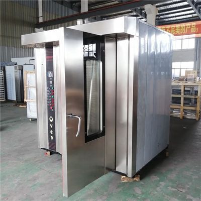 32 Schalen Elektrischer Dieselgas-Rotationsofen zum Backen von Brot, Pizza und Kuchen in Tiefkühlkost