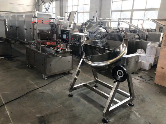 220V Stromquelle Kleine weiche Süßigkeitenmachmaschine mit Edelstahlrohstoff