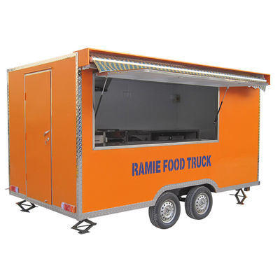 1500 Watt Elektro-Retro-Auto 2,2 Meter kleiner mobiler Foodtruck für Slush Hot Dog Cart