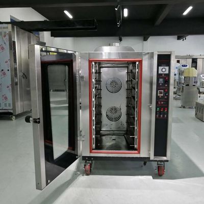 8 Schalen Gaskonvektionsofen für Brotbackerei Abmessung 400*600mm Einfache Bedienung