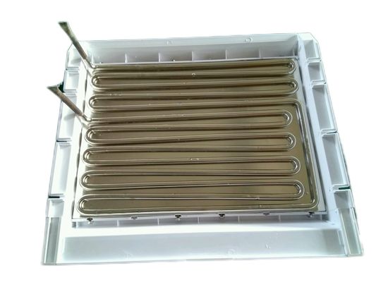 700 kg Eisspeicherkapazität 0,8 kW Eisverdampfer Würfelform für Eiswürfelmaschine 30*30*22