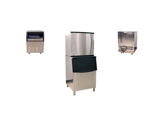 0.8kW Industrie-Eiswürfelhersteller für Automatenlieferanten 500 Lagerbehälter