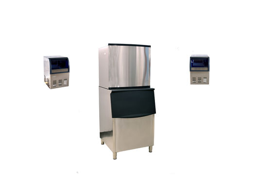 0.8kW Industrie-Eiswürfelhersteller für Automatenlieferanten 500 Lagerbehälter