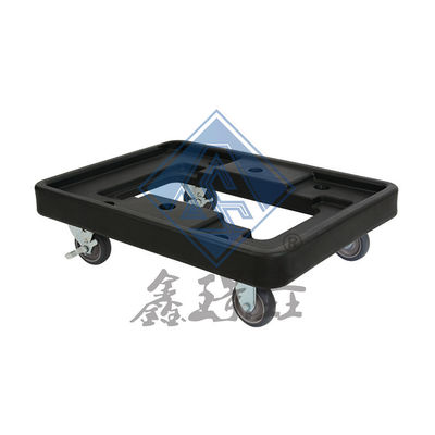 Nahrungsmittel Anzeige Schwarz Isolierte kommerzielle Gastronomie Warmer Transportbehälter Wagen