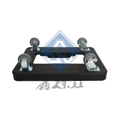 Nahrungsmittel Anzeige Schwarz Isolierte kommerzielle Gastronomie Warmer Transportbehälter Wagen