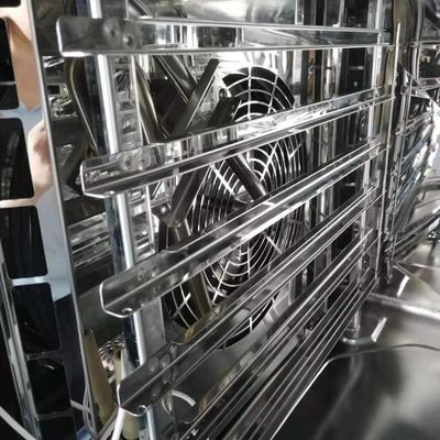 8-Träger-Gas-Konvektions-Kombi-Ofen für das Backen von französischem Brot mit CE-Zertifikat und 18,6 kW Leistung