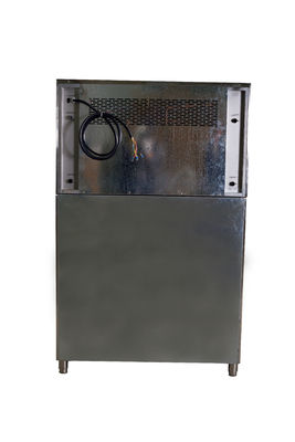 Vollautomatische Industrie-Eiswürfelmaschine aus Edelstahl mit Wasserspender