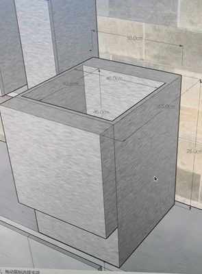 Tageskapazität 45 kg/Tag Eiswürfel-Dispenser mit automatischer Eismaschine und Mond-Eis von Chin