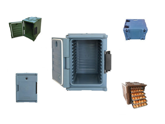 Isolierte thermische Lebensmittelbehälter halten die Temperatur der Lebensmittel mit individueller Farbe konstant