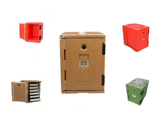 Isolierte thermische Lebensmittelbehälter halten die Temperatur der Lebensmittel mit individueller Farbe konstant