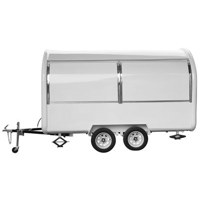 2300*1650*2300mm Handelsgetränkeanhänger Churros-Wagen für den Verkauf von Lebensmitteln