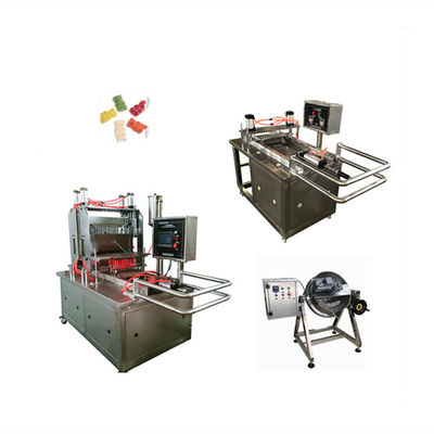 500 KG Kapazität Multifunktionelle Gelatine Soft Jelly Gummy Candy Machinery für Sal