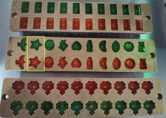 Shanghai Candy Workshop Gelee Gummy Candy Bärenformen Süßigkeiten Herstellungsmaschine für Hotels