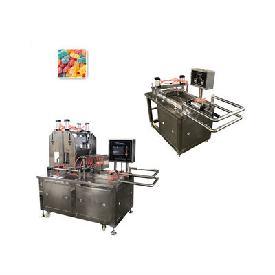 20-50 kg/h Saure Blaubeere Gummi-Süßwarenmaschine zum Einzelverkauf Jelly-Süßwarenproduktion