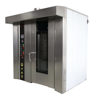 Hohe Kapazität 12/32/64 Trays Rotary Elektrische Konvektion Bäckerei Pizzaofen zum Backen