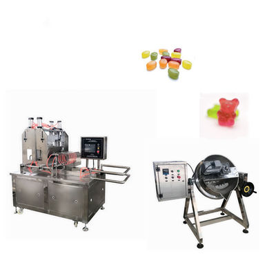 220V Spannung Multifunktions-Sterne Bananen Erdbeer Gummi-Maschine für Süßigkeiten